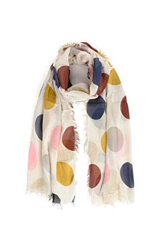 HAT YOU - Pañuelo de cuello para mujer, fabricado en Italia, para verano, 70 x 180 cm, colección primavera/verano 2020 multicolor Talla única