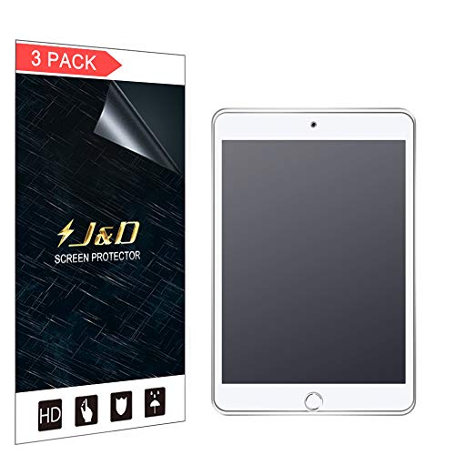 J&D Compatible para 3 Paquetes Protector de Pantalla para iPad Mini 5/iPad Mini 4, [Anti reflejante] [NO Cobertura Completa] Prima Película Mate Protector de Pantalla para iPad Mini 5, iPad Mini 4
