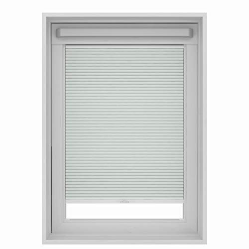 Karwei Estor plisado para ventanas de techo Velux Skylight, color blanco, 55 x 78 cm (código de tallas CK02)