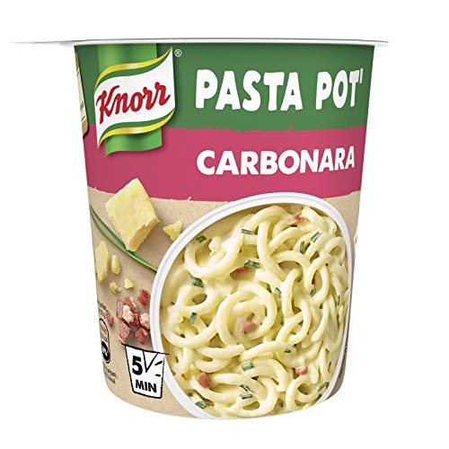 Knorr - Mi 71G Carbonara Pasta Pot - Lot De 4 - Precio Por Lote - Entrega Rápida