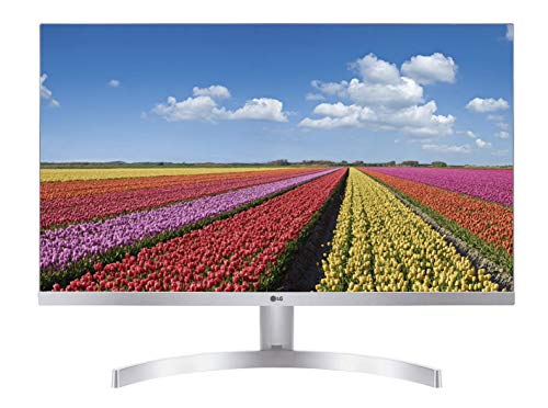 LG 27MK600M-W - Monitor FHD de 68,6 cm (27") con Panel IPS (1920 x 1080 píxeles, 16:9, 250 cd/m², NTSC >72%, 1000:1, 5 ms, 75 Hz) Color Blanco