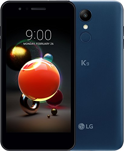 LG LMX210 K9 - Smartphone 5" (Memoria Interna de 16 GB, RAM de 2 GB, Display HD IPS, cámara de 8 MP, Android 7.1.2 (Nougat)), Color marroquí Azul
