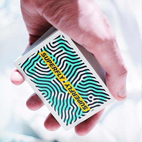 LuxTri Superfly Spitfire Playing Cards | Edición extremadamente limitada de solo 2500 barajas de cartas | Cartas de póquer Edición Limitada | Calidad Casino | Cardistry