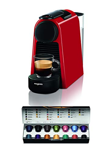 Nespresso Magimix Essenza Mini M115 - Koffiecupmachine - Ruby Red