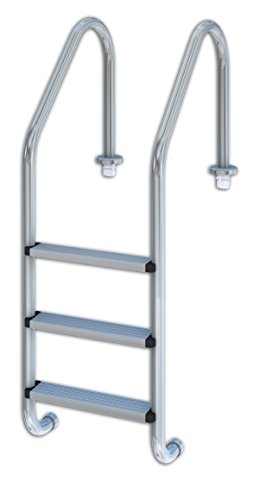 Productos QP 509082 - Escalera estándar, 3 peldaños