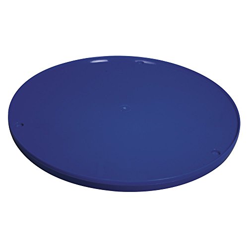Rayher 8925900 Rueda de alfarero, 28 cm diametro, de plástico, color azul, para torno alfarero