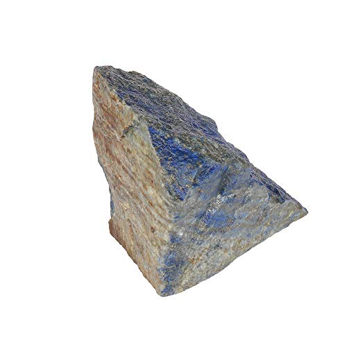 Real Gems Piedras Preciosas en Bruto de lapislázuli 100% Natural de Calidad AAA, Color Azul 900.00 CT Piedra de lapislázuli en Bruto para decoración, Envoltura y Otros