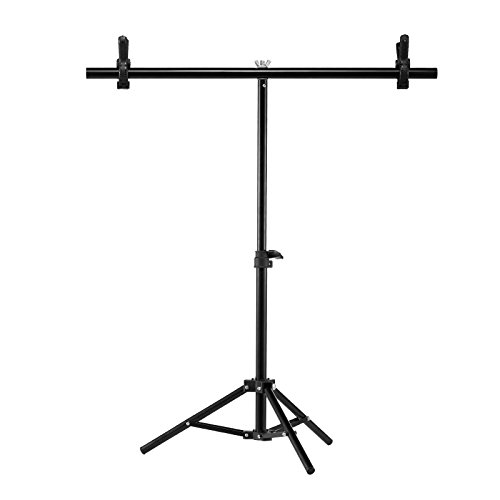 Selens 60x40-75cm Soporte Support Stand Retráctil con Clips y Bracket para Fondo Background Fotografía