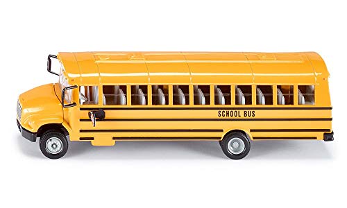 siku 3731 Autobús escolar norteamericano, 1:55, Metal/Plástico, Amarillo, Apertura de puertas