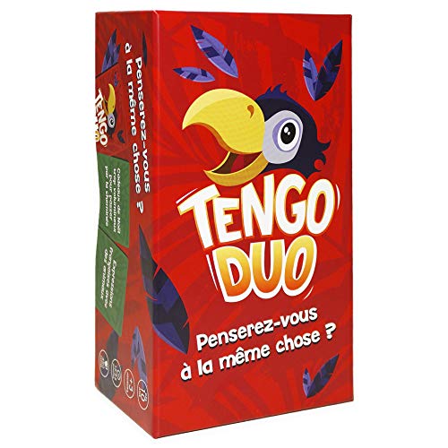 Tengo Duo – El nuevo juego de sociedad de anticipación y velocidad – 480 tarjetas para familia, amigos, niños y adultos – Fabricado en Francia