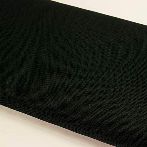 Tul liso negro por metro para coser disfraces y accesorios de carnaval – Precio por 0,5 metros