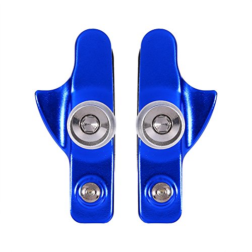 VGEBY1 Pastillas de Freno de Bicicleta, 2 Piezas de aleación de Aluminio Estilo cajón Zapatas de Freno de Bicicleta Accesorio de frenado de Ciclismo(Azul)