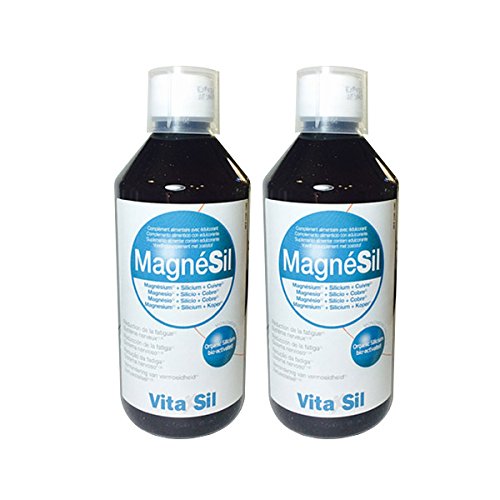 Vitasil - Magnésil. Juego de 2 frascos de 500 ml
