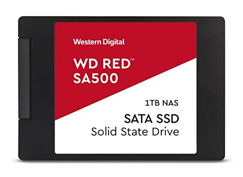 Western Digital WD Rojo SSD 2.5 SATA, 1 TB, Rojo