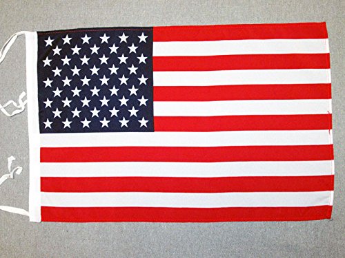 AZ FLAG Bandera de los Estados Unidos 45x30cm - BANDERINA Americana - USA - EE.UU 30 x 45 cm cordeles