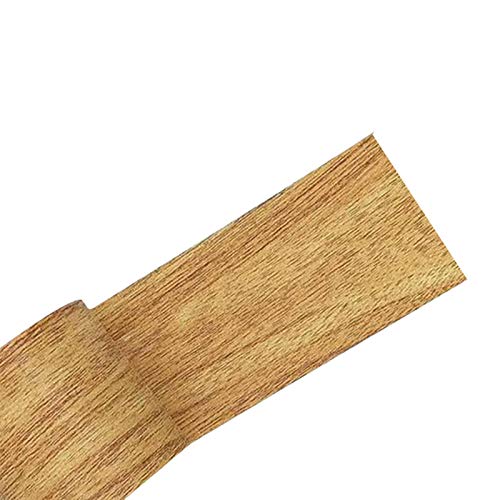 Cinta de reparación para vetas de madera, cinta adhesiva impermeable para renovación de habitaciones, cocina y baño, ventanas, autoadhesiva, resistente al agua, vetas de madera, 5,7 cm, 4,57 m
