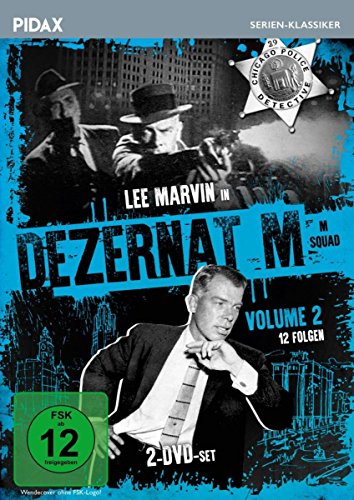 Dezernat M, Vol. 2 (M Squad) / 12 weitere Folgen der legendären Kriminalserie mit Lee Marvin (Pidax Serien-Klassiker)[2 DVDs] [Alemania]