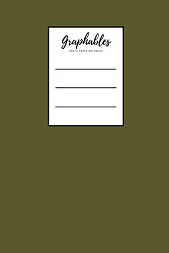 Graphables Graph Paper Notebook: in Costa Del Sol 1, With Graph Grid Paper, Soft Cover, 6 x 9, 300 Pages