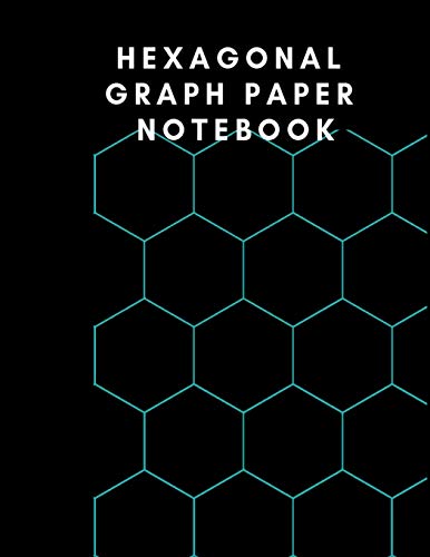 Hexagonal Graph Paper Notebook: Research Notebook Carbon , Quilting Calculator