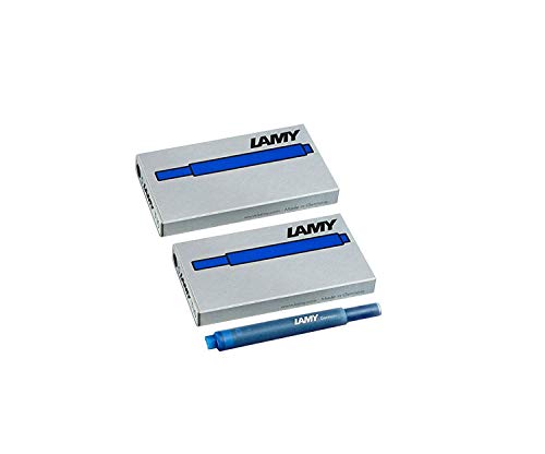 Lamy 1220536 T 10 Set de cartuchos de tinta, 10 unidades, color azul