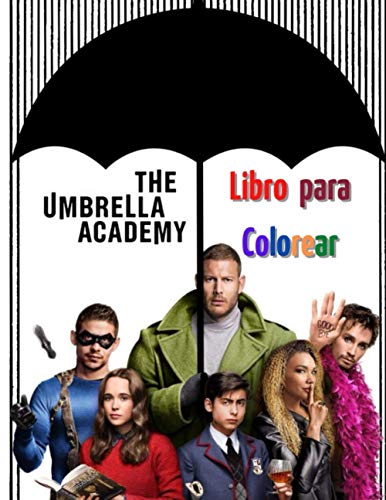 Libro para colorear The Umbrella Academy: 30 Diseños de alta calidad. Excelente regalo para niños y adultos