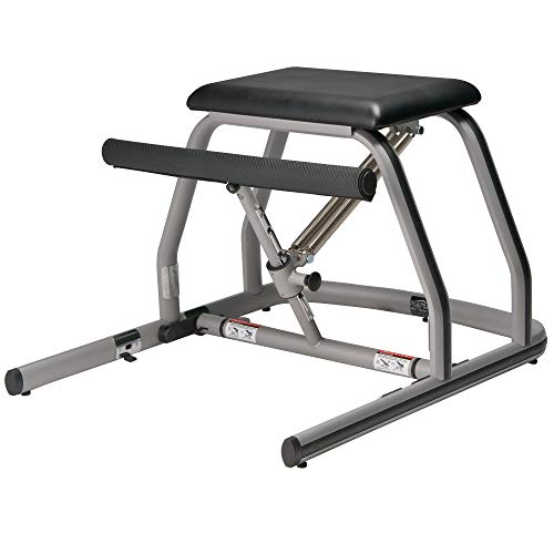 Peak Pilates® Pilates Equipment MVE Fitness Chair - Silla de Pilates, Color Plateado