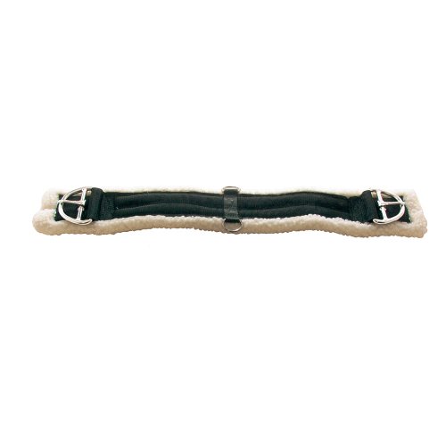 PFIFF Western - Silla de cincha de hípica y polo, tamaño 70 cm, color negro