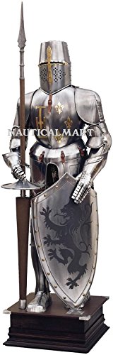 Plate Armour Caballero Medieval Español Jousting Traje de armadura del siglo XVI