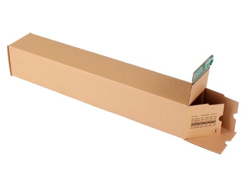 ProgressPack PP LB10.04 Premium - Caja de envío (cartón ondulado, A1, 610 x 105 x 105 mm, 10 unidades), color marrón