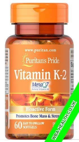 Puritan's Pride Vitamin K-2 60 Softgels