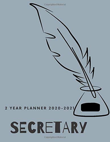 Secretary 2 Year Planner 2020-2021