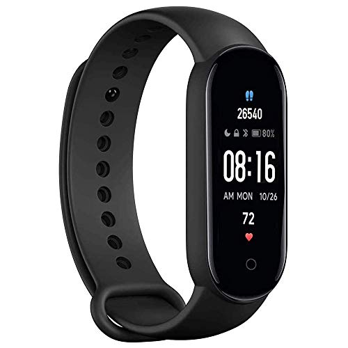 Smartwatch Reloj Inteligente, rastreador de Actividad física con Contador de Pasos de calorías, IP67 a Prueba de Agua, recordatorio por SMS, podómetro de monitorización de frecuencia cardíaca