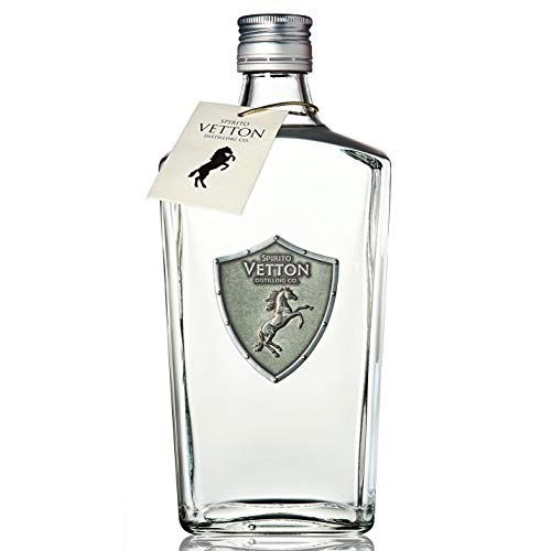 Spirito Vetton- Ginebra Premium Artesanal Extra Dry de cinco destilaciones – Botella de 70 cl - Mejor Ginebra Española por Segundo Año Consecutivo