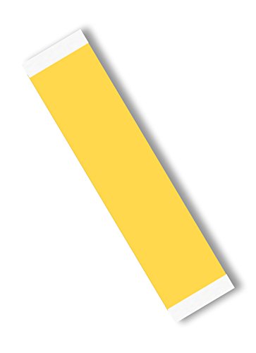tapecase 5419 1,3 x 10,2 cm -5 or polyamide/Silicone Adhésif faible Film statique, transforme de 3 m 5419, -100 à + 500 °F Plage de température, 10,2 cm Longueur, 1,3 cm Largeur, rectangles (Lot de 5)