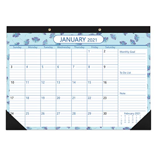 Tomaibaby Calendario de Escritorio 2021-2022 Tabla de Planificación de Horarios para Organizar La Planificación del Hogar Desde Enero de 2021 hasta Diciembre de 2022