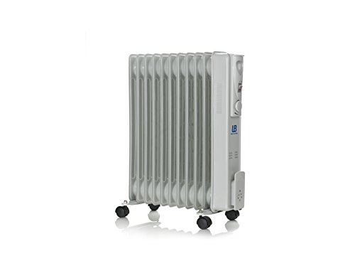 Universal Blue - Radiador de Aceite - Potencia 1000W 1500W 2500W - Calefactor portátil - Termostato Ajustable - 13 Elementos calefactores