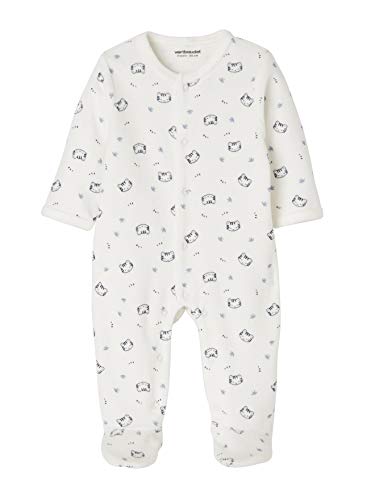 Vertbaudet – Lote de 2 pijamas para bebé de terciopelo – Lote de tinta 3M – 60 cm