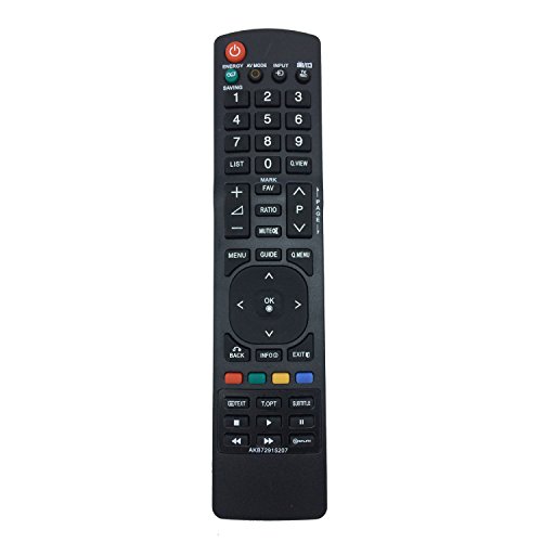 Vinabty Nueva TV de reemplazado de control remoto en forma AKB72915207 AKB 72915207 para LG 26LE3300 22LE3300 19LE3300 32LD420 37LD450 42LD450 47LD450 22LE5500 26LE5500 32LE3300 22LD350 26LD350 