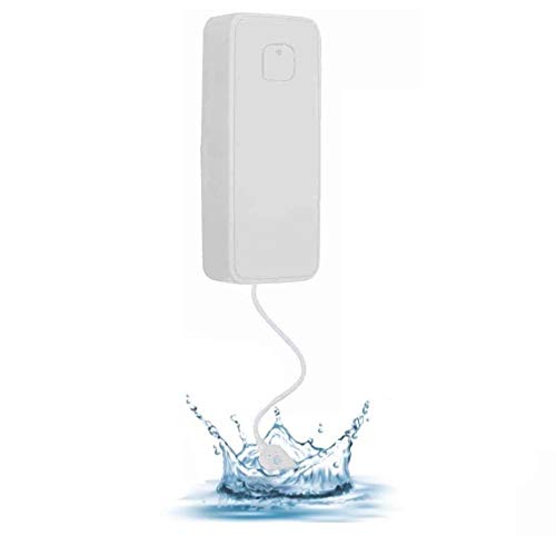 Alarma inalámbrica de Fuga de Agua, Sensor de Nivel de Agua Wi-Fi Inteligente con Alarma y alertas de notificación de Aplicaciones para el hogar/Oficina