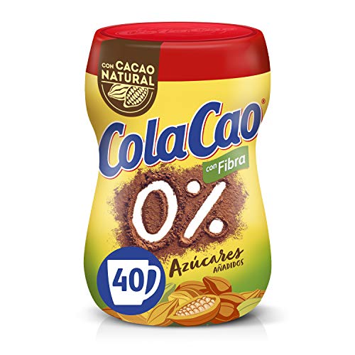 Cola Cao 0% Azúcares Añadidos con Fibra, 300g