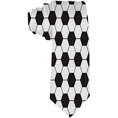 Corbata de baldosas de fútbol para hombre Corbata de poliéster Corbatas de jacquard tejidas Corbatas para hombre Novetly Gift