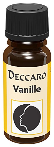 DECCARO Aceite aromático Vainilla, 10 ml (Aceite de Perfume)