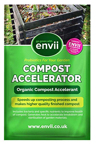 Envii Compost Accelerator - Acelerador Orgánico de Compost - Trata 1800 litros de compost