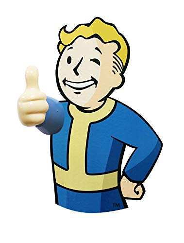 Fallout 76 3D Vault Boy Coat Hooks - Ganchos de costura (2 unidades)