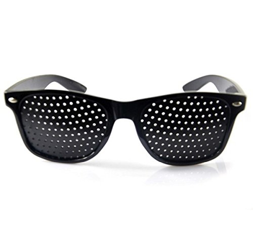 Gafas de sol Estenopeicas con agujeros antimiopía unisex ejercicio Anti-fatiga Gafas de Sol Anti-miopia la Prevención de la Miopía