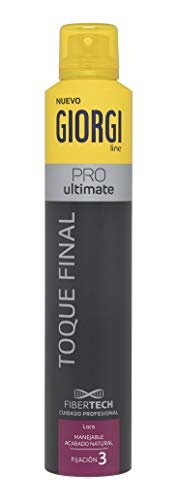 Giorgi Line - Laca Pro Ultimate Toque Final, Laca Manejable de Acabado Natural, Fijación 3 - 300 ml