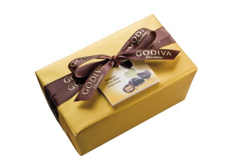 Godiva, Gold Ballotin bombones pralines surtidos 40 piezas, 500g