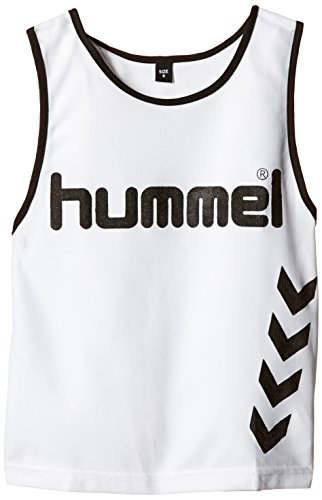 Hummel Fundamental Training - Camiseta de entrenamiento para niños, color blanco, talla S