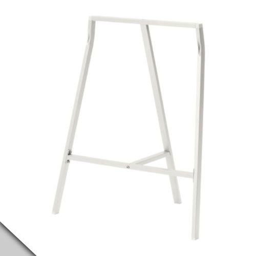 IKEA Vika LERBERG - Caballete, color blanco (X2)