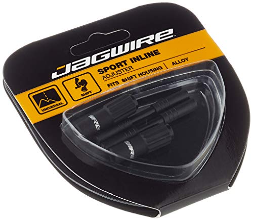 Jagwire Tensor De Cable De Cambio Inline Adjusters Color Negro